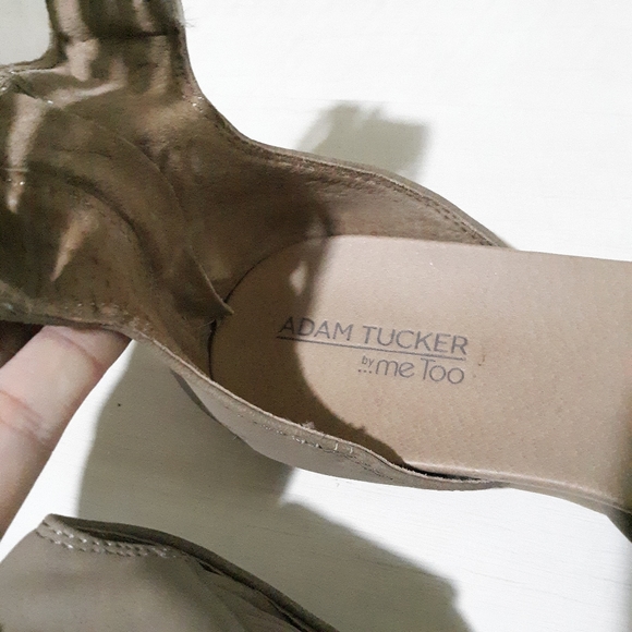 Adam Tucker/Me Too Beige Skylar Sandal - Picture 5 of 7